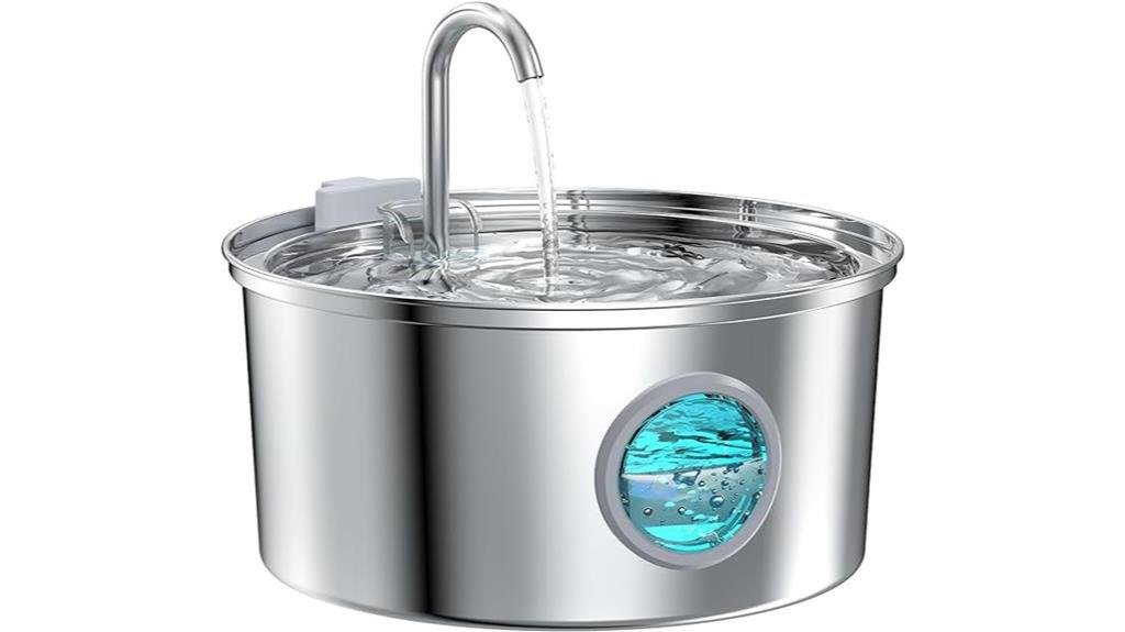 large capacity cat water fountain