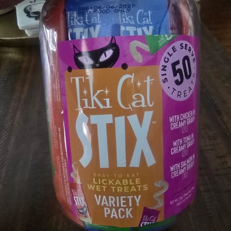 jar of tiki cat stix
